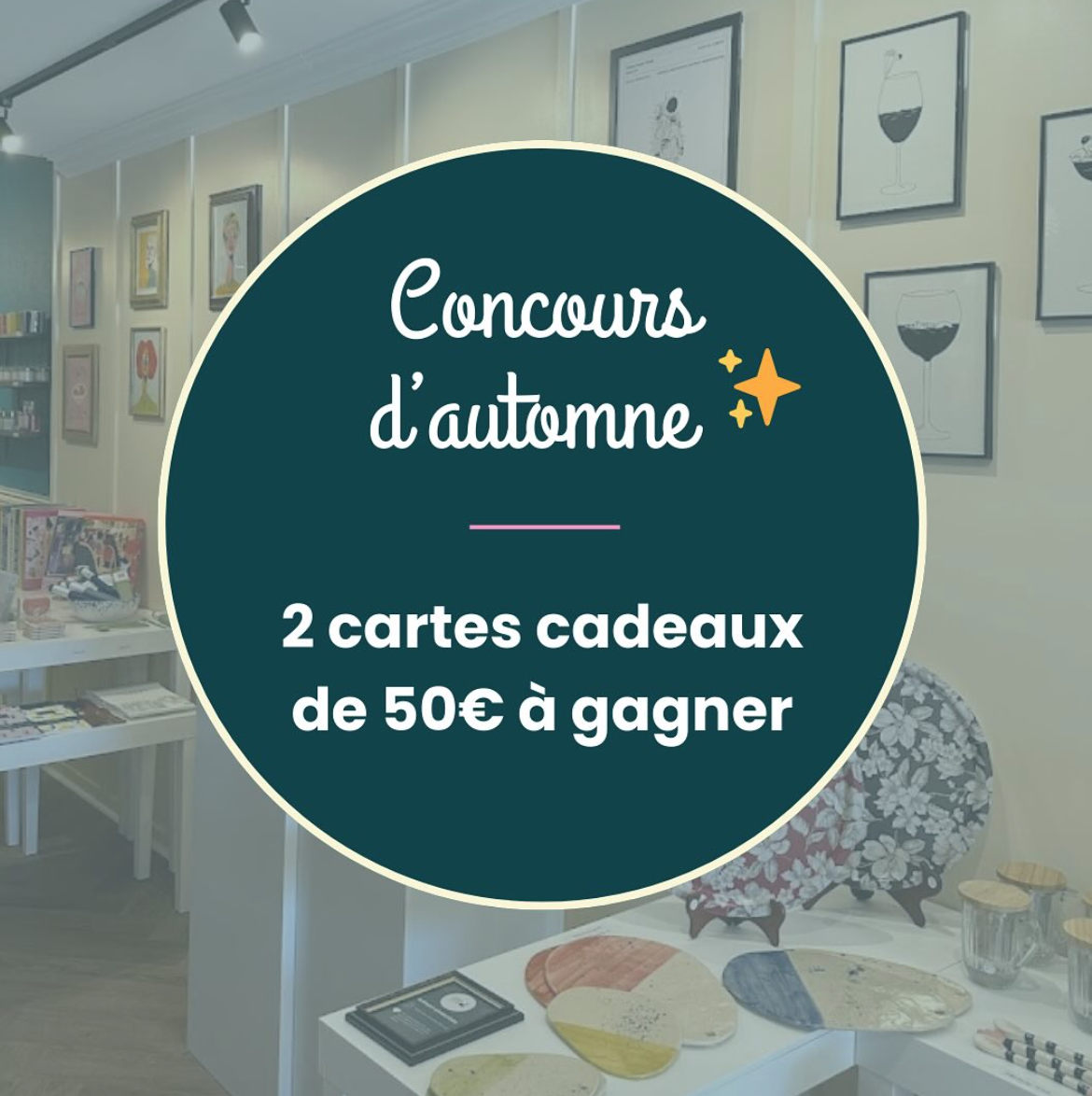 Un concours d’automne pour vous gâter 🍂