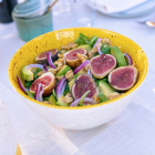 Saladier en céramique moucheté