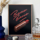 Affiche Bacio Bacio 30 x 40 cm