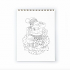 Livre coloriage Hiver