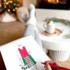 Livre coloriage Hiver