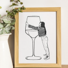 Affiche Hug Princesse Garage