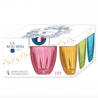 Coffret 4 verres Lily La Rochère