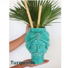 Tête de Maure sicilienne - Turquoise