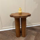 Little Anana - Tabouret Flower en bois massif
