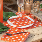 Françoise Paviot - Pack 20 serviettes en papier en intissé 20 x 20 cm - Egyptian Palm