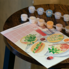 COFFRET PEINTURE AU NUMÉRO - LA PETITE ÉPICERIE - VIETNAMESE FOOD PAR JAYNE WONG