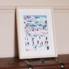 COFFRET PEINTURE AU NUMÉRO - LA PETITE ÉPICERIE - SKIING AMONG MONTAINS PAR KATIE SMITH