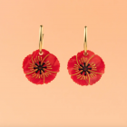 BOUCLES D'OREILLES COQUELICOT - Coucou Suzette