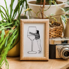 Carte postale Hug - Princesse Garage