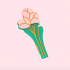 Coucou Suzette - Barrette Tulipes