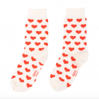Coucou Suzette - Chaussettes Coeur Rouge