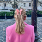 Pince à cheveux Noeud Rose - Coucou Suzette
