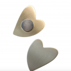 Bijou mural coeur - Poussière des Rues