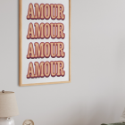 L'Afficherie - Affiche A3 Amour