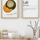 Affiche un café s'il vous plaît