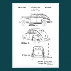 L'Afficherie - Affiche A3 Brevet Voiture