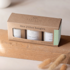 Coffret 3 Bougies parfumées L'heure du thé