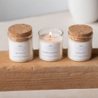 Coffret 3 Bougies parfumées L'heure du thé