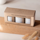 Coffret 3 Bougies parfumées Ptit Déj