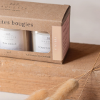Coffret 3 Bougies parfumées Ptit Déj