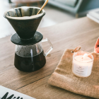 Bougie artisanale parfumée Café crème - Saugette