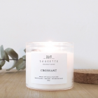 Bougie artisanale parfumée Croissant - Saugette