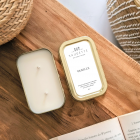 Bougie artisanale parfumée Vanille - Saugette