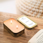 Bougie artisanale parfumée Vanille - Saugette