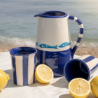 Pichet en céramique Sardines - Alfar Tierra Cocida