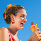 Pince à cheveux Orange - Coucou Suzette