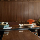 Lampe Foza à poser orange inspiration 70's