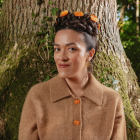 Mini pince à cheveux Citrouille - Coucou Suzette