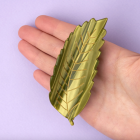 Pince à cheveux motif Feuille de Châtaignier
