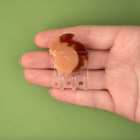 Mini pince à cheveux écureuil