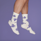 Chaussettes Papillons Mauves - Coucou Suzette