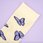 Chaussettes Papillons Mauves - Coucou Suzette