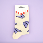 Chaussettes Papillons Mauves - Coucou Suzette