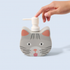 Distributeur savon céramique Chat