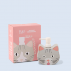 Distributeur savon céramique Chat