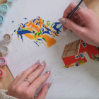 Coffret peinture au numéro Randonnée en Norvège