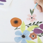 Coffret peinture au numéro - Flowers