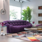 Lampe Foza en situation - Aubergine