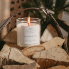 Au coin du feu - Bougie artisanale parfumée à la cire de soja naturelle