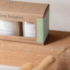Coffret L’heure du thé - 3 Bougies artisanales parfumées à la cire de soja naturelle