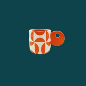 Que Rico - Mug céramique Leonor - Groovy Grids