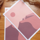 Affiche Désert 30 x 40 cm