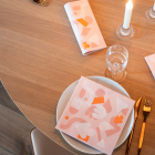 Modèle Gommette, Serviettes en intissé Françoise Paviot