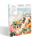 COFFRET PEINTURE AU NUMÉRO - LA PETITE ÉPICERIE - FLOWER MARKET PAR ZAZE ART