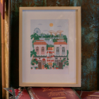 COFFRET PEINTURE AU NUMÉRO - PETIT PINCEAU - SINGAPORE PAR HOGLET & CO